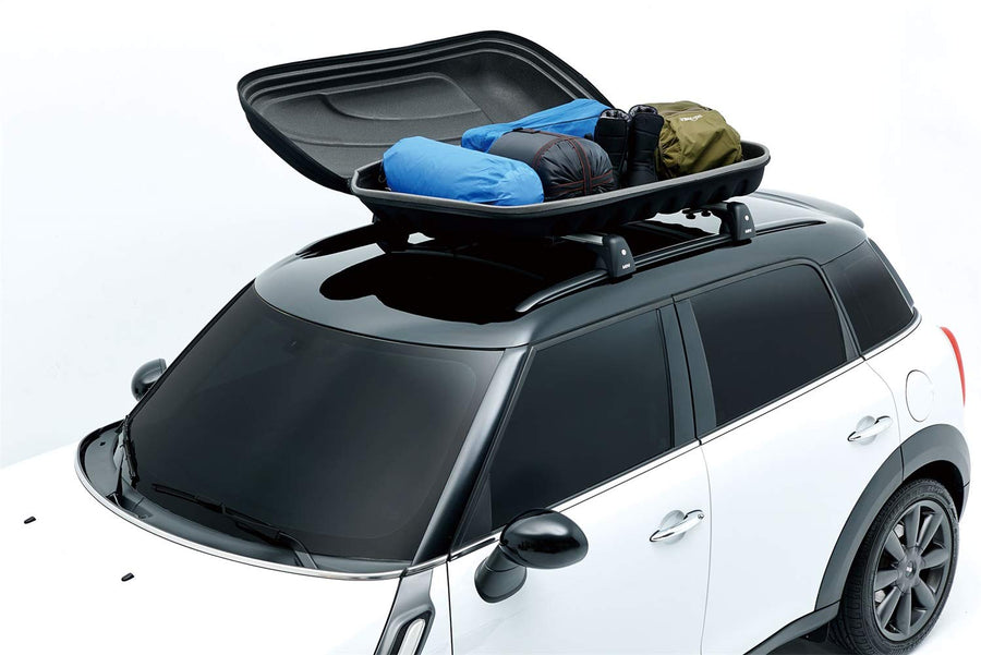 MAXpider 3D Shell ROOF Box with Rack Size:M 47.2"x29.5"x10.2" (120x75x26cm) Brown