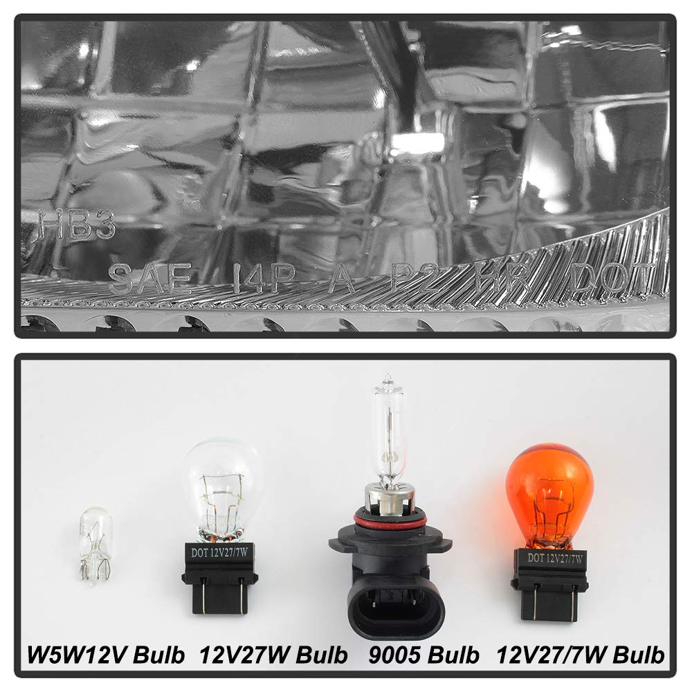 OEM Style Xtune Headlight (HD-JH-CAES03-HID-OE-L) (OE)