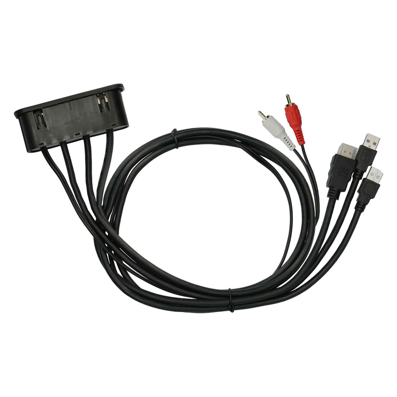 Axxess Heise USB/Aux/Hdmi Replacement Panel 3 Feet - Chrysler/Dodge/Jeep