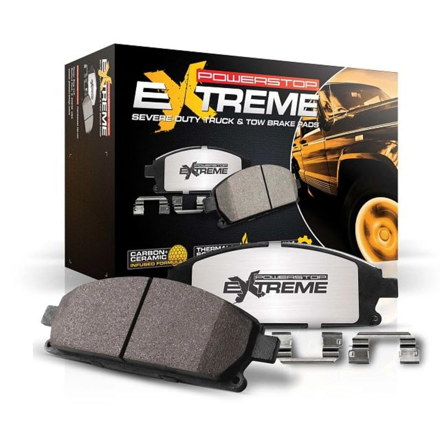Power Stop Z36 Truck and Tow Z36-450 Brake Pads For E-250 Econoline, E-250 Econoline Club Wagon, E-350 Econoline, E-350 Econoline Club Wagon, F-250, F-350 [Model Specific]