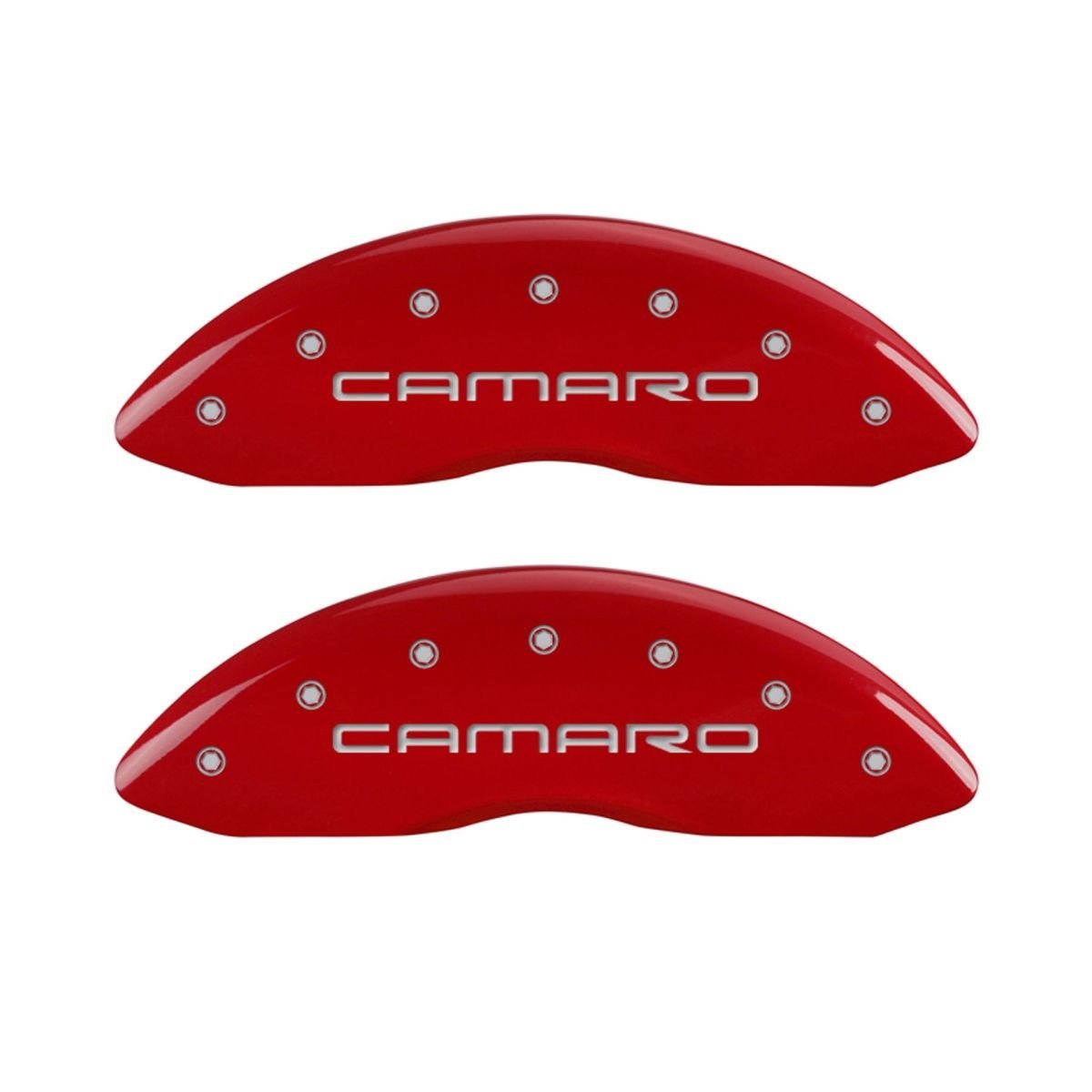 Caliper Covers MGP 14027SZ84RD Generation 4 & Camaro Red Caliper Covers - Engraved Front & Rear44; Set of 4