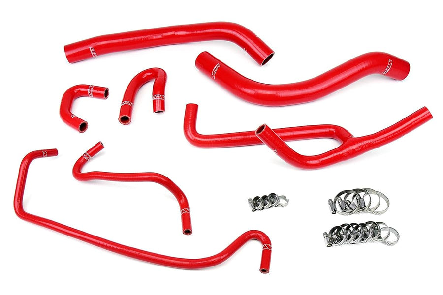 Silicone Radiator and Heater Hose Kit HPS 57-1506-RED Coolant