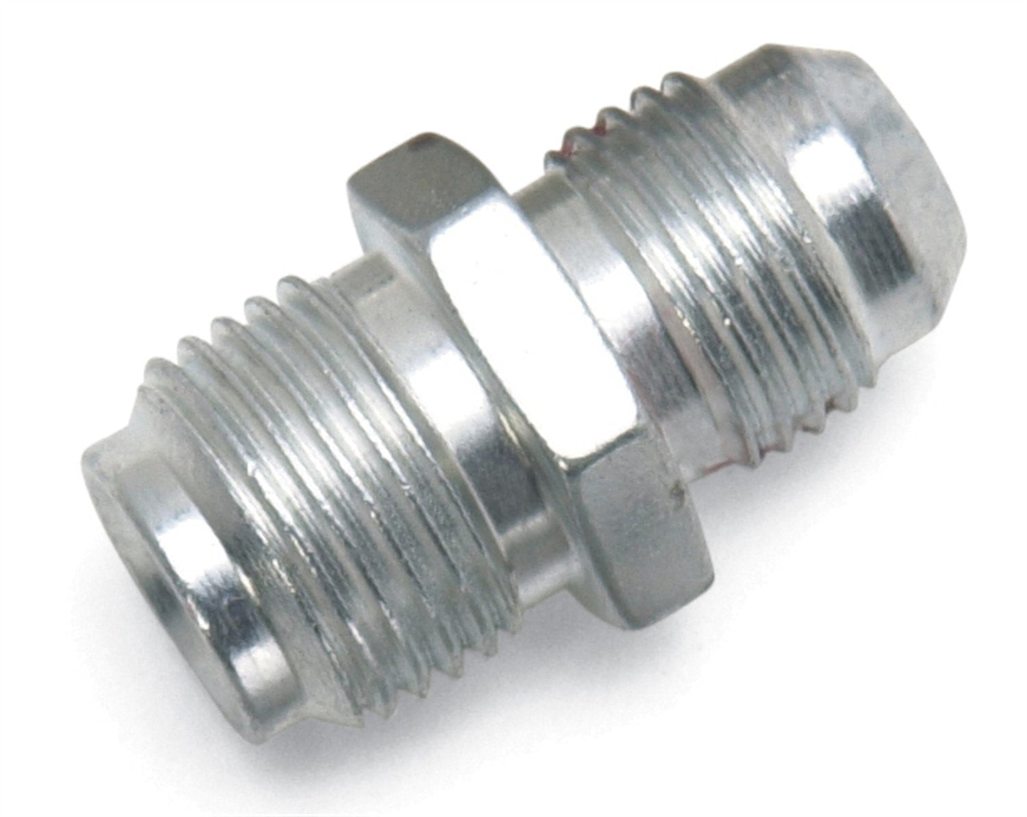 Edelbrock 640400 Russell -8AN Male to 5/8"-18 Inverted Flare Power Steering Adapter
