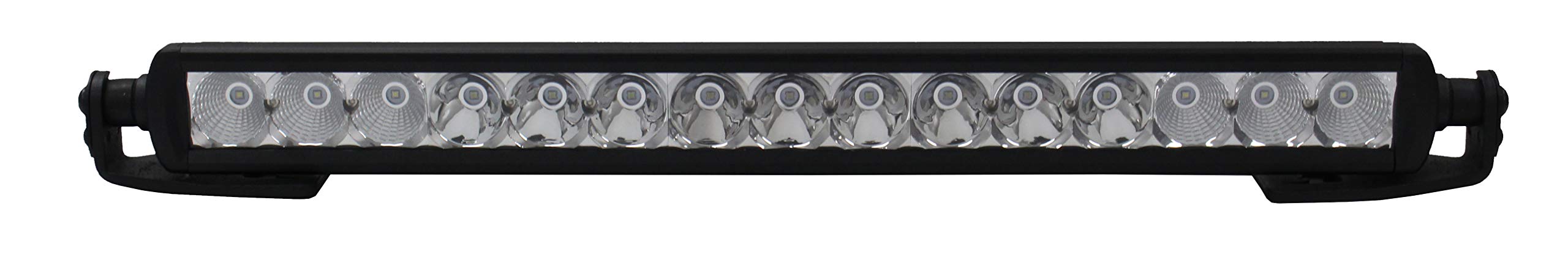 Go Rhino Center Light Hood Mounts - 20" Single Row LED Bar | Mild Steel, Textured Black | 732210T | Fits 2018-2024 Jeep Wrangler JL/JLU & Jeep Gladiator JT Excludes Mojave