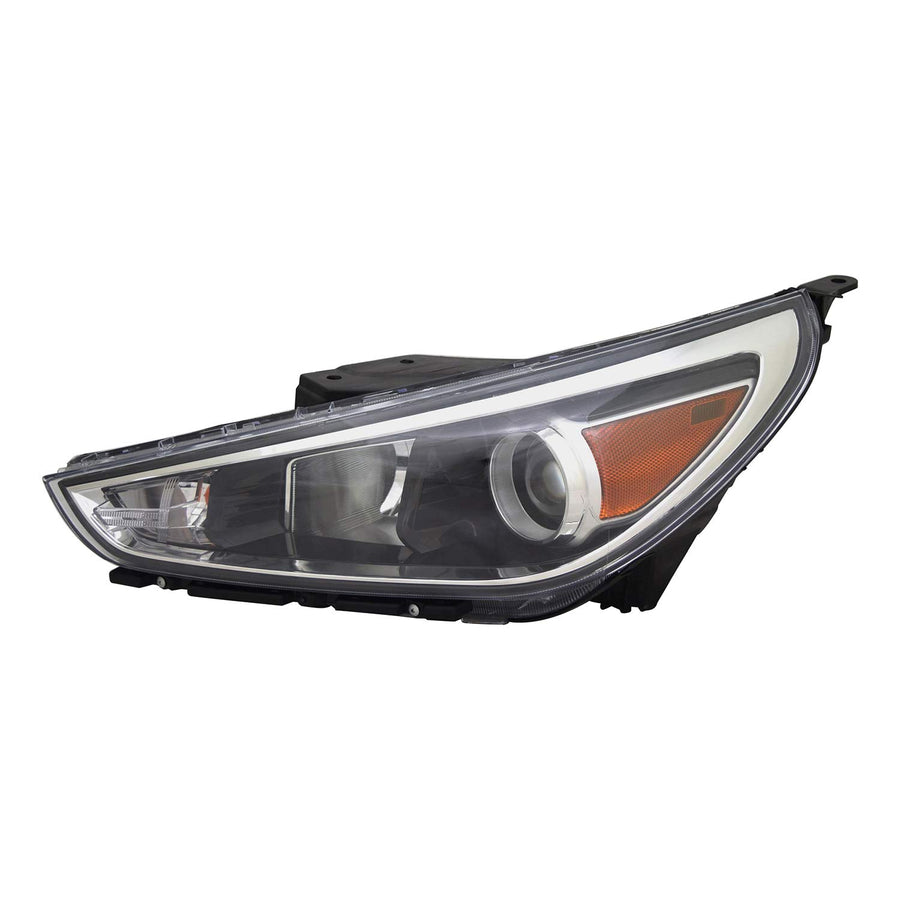 Left TYC Headlight Assembly Compatible with 2018-2020 Hyundai Elantra