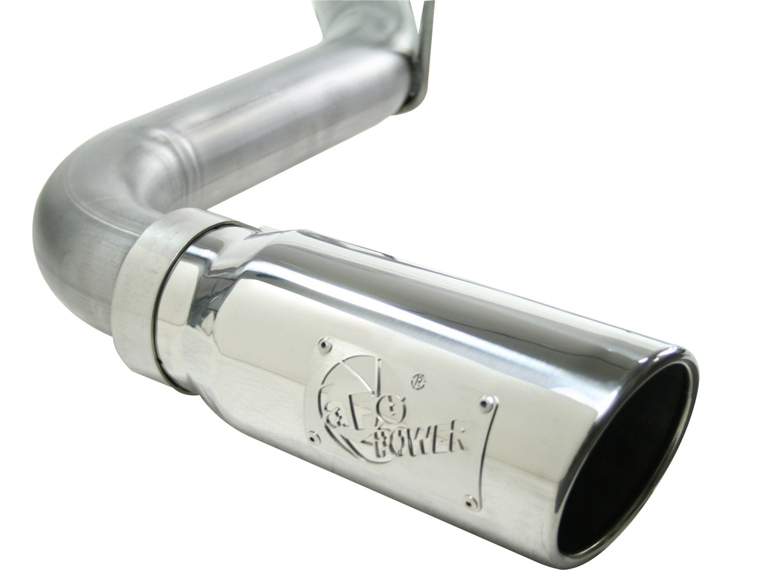 MACH Force XP aFe 49-43043-P Stainless Steel Cat-Back Exhaust System with Polished 3" Tip for Ford F-150 V8 4.6/5.4L