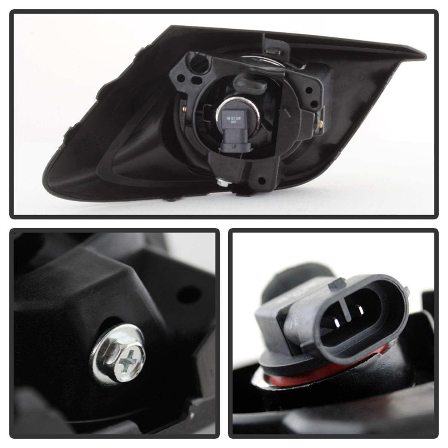 Fog Lights xTune Auto 5077776 Chrome/Clear