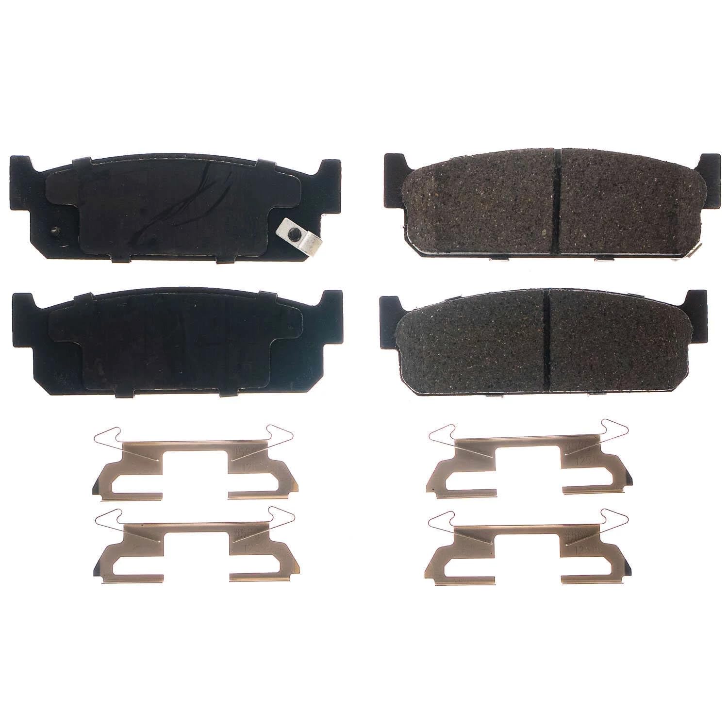 Power Stop Front Brake Kit For J30 Infiniti 1993-97 |M45 2003-04 |Q45 1994-06 - Ceramic Brake Pads With Installation Hardware, 17-588