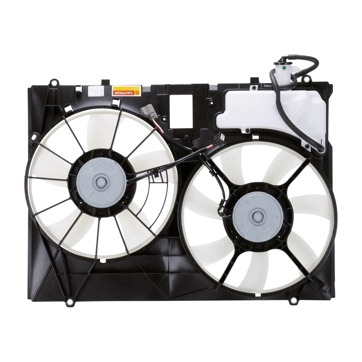 Cooling Fan Assembly TYC 622080 Compatible with 2007-2010 Toyota Sienna, Black
