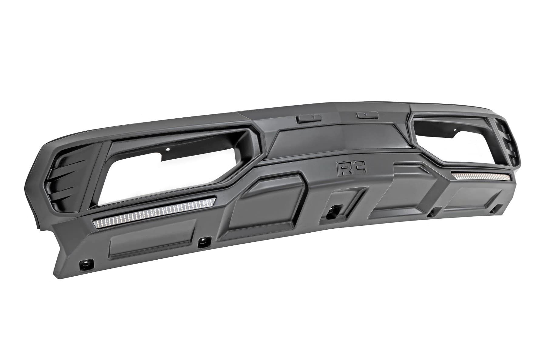 LED Front Fascia Cover Rough Country for Chevy Silverado 1500 2WD/4WD (2019-2022) with Quad Row Light Strips