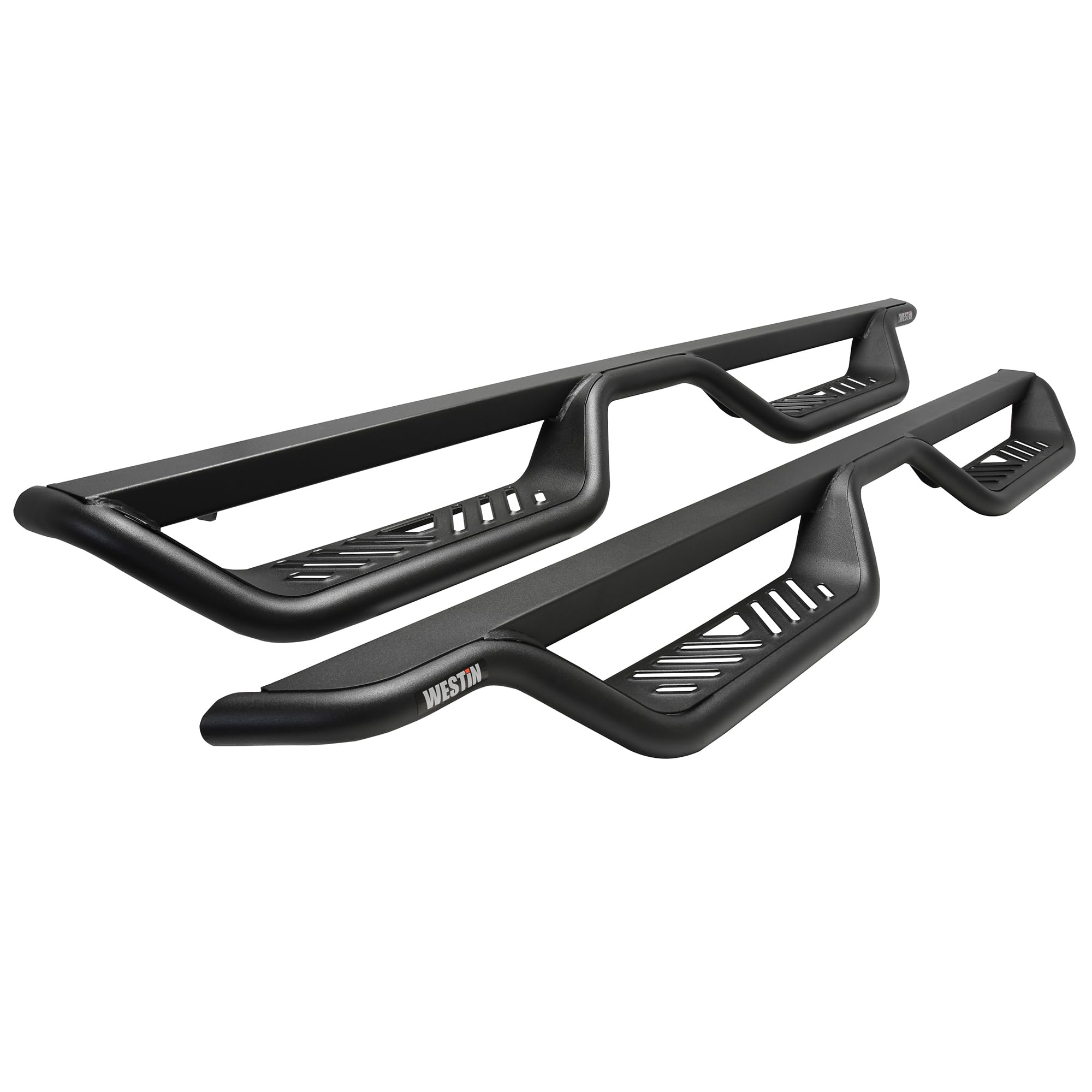 Westin 20-13835 Outlaw Black Drop Nerf Step Bars fits 2010-2017 4Runner Trail 2014-2022 4Runner SR5 TRD OR TRD Pro 1 Pair