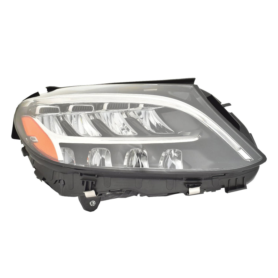 ACK Lamp DEPO DOT Certified For Mercedes C Class SEDAN 2019 2020 2021 19 20 21 / CONV. / COUPE 19 LED w/o ADAPTIVE w/o LOGO Headlight Passenger Side CAPA | 205 906 61 04 | MB2519113C
