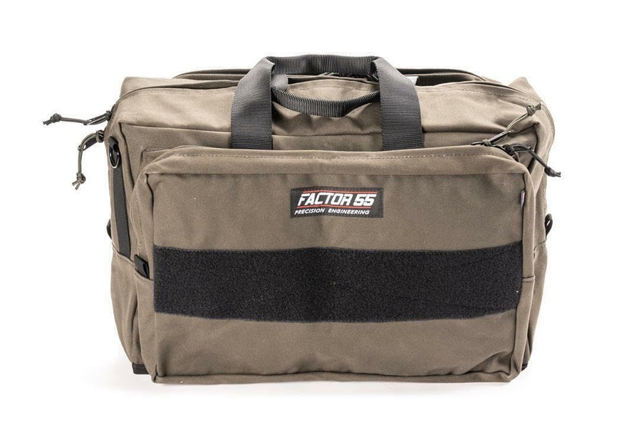 Ultimate Recovery Gear Bag Factor 55 Made from Cordura and Heavy-Duty Zippers, Large - Tan