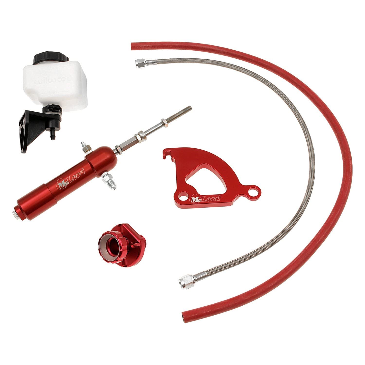 Hydraulic Kit McLeod Racing 14-330-03 (1979-04 Mustang with 24in Line and Male Wire Clip To An4 Male), 1 Pack