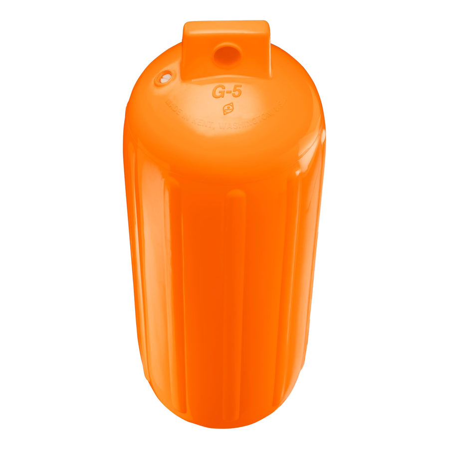 Orange Polyform G-5 Boat Fender