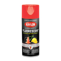 Krylon 3101 Flou Orange 11Oz Aerosol Paint Spray Red