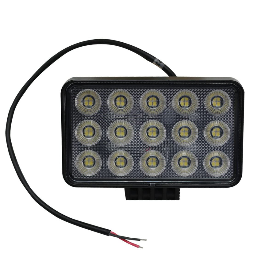 Auxiliary Light Race Sport Lighting Fit 6 x 3.75in 60-Watt Rectangle IQ Series LED Flood Beam RS6IQ60W