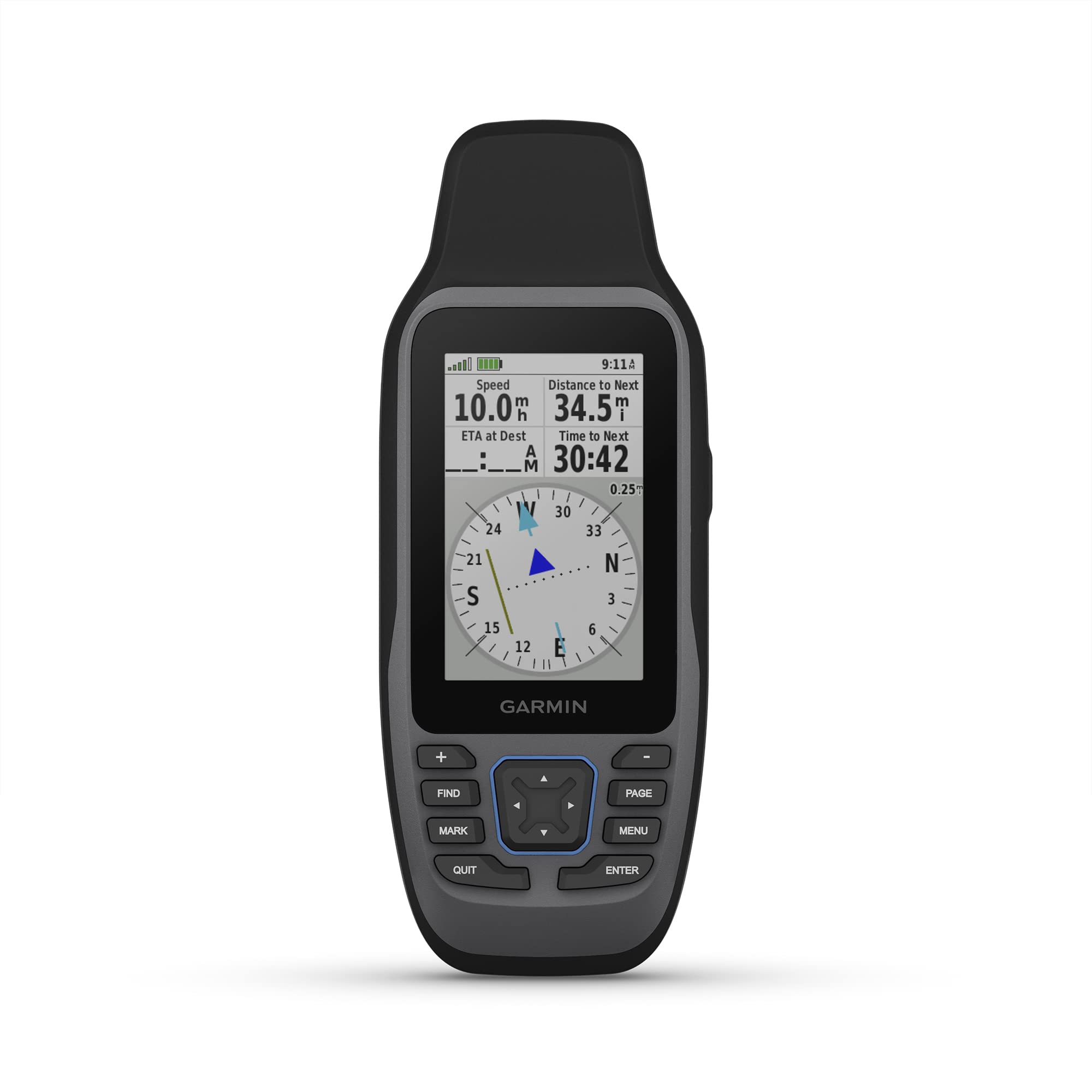 Garmin GPSMAP 79sc, Handheld Marine GPS Preloaded with BlueChart g3 Coastal Charts, Rugged Design and Floats in Water