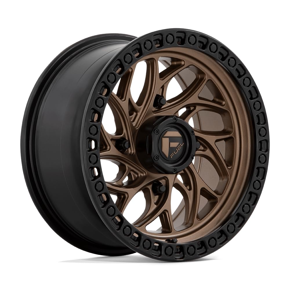 UTV Fuel D777 15X7 4X137 BRZ BLK-RING 10MM - D7771570A643