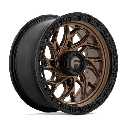 UTV Fuel D777 15X10 4X137 BRZ BLK-RING 00MM - D7771500A655