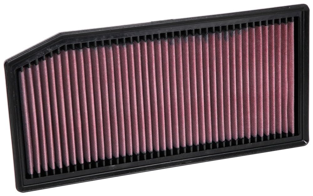 High-Flow K&N Original Lifetime Engine Air Filter: Increase Power: Premium, Washable: Compatible with 2018-2022 Merecedes Benz: (See Product Description for Select Models) 33-3142