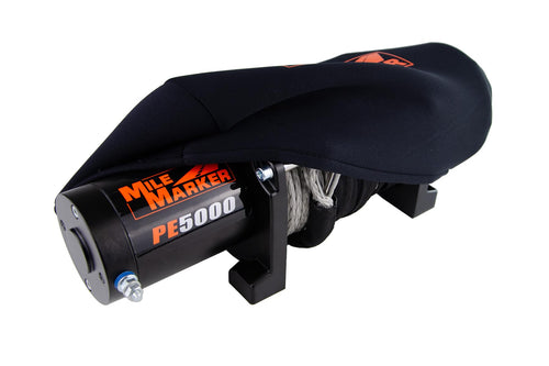 Mile Marker ATV 8505 Neoprene Winch Cover - All Weather Protection, Protects Winch from Mud / Road Debris / Elements, Resistant to Tears and Rips