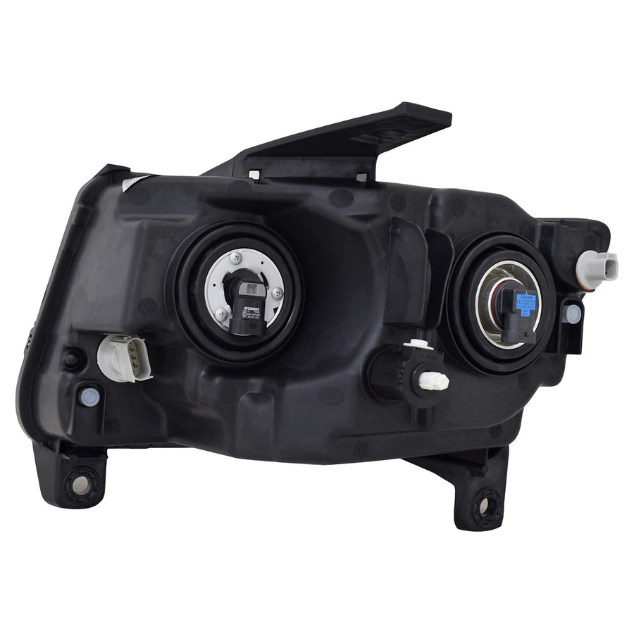 Left TYC Headlight Assembly Compatible with 2011-2013 Jeep Grand Cherokee