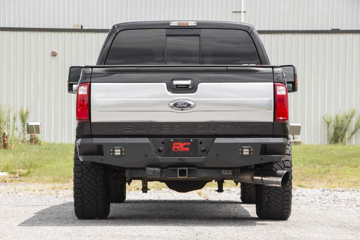Rough Country LED Heavy Duty Rear Bumper for 99-16 Ford F-250/F-350-10784