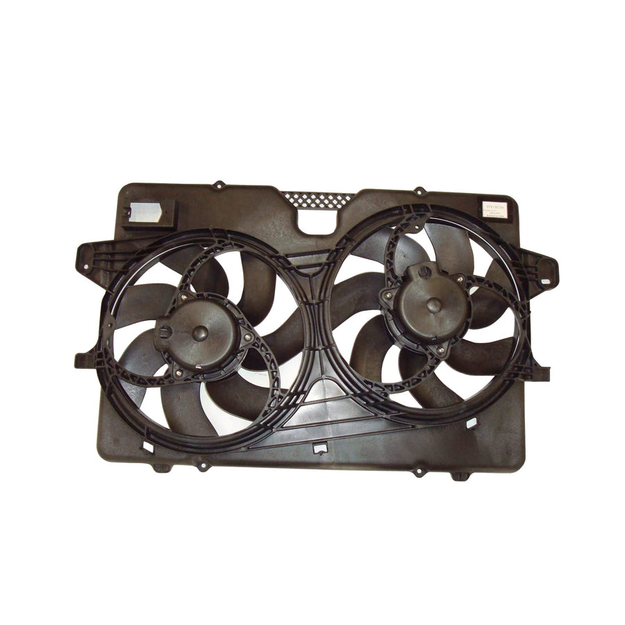 Cooling Fan Assembly TYC 622410 Compatible with 2008-2012 Ford Escape, Black
