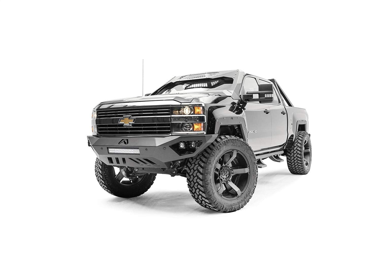 Open Fender System 15-17 Chevy Hd 2500 or 3500 No Flare Bare