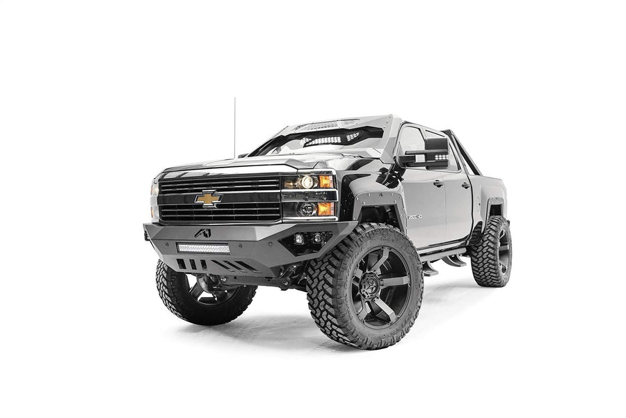 Open Fender System 15-17 Chevy Hd 2500 or 3500 No Flare Bare