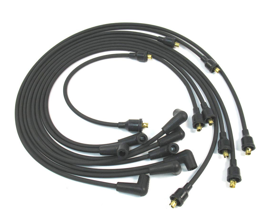 Black PerTronix 708103 Flame-Thrower Custom Fit Spark Plug Wire for 8 Cylinder GM