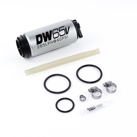 9-655-1025 DeatschWerks in-Tank Fuel Pump (265lph with 9-1025 Install Kit), 1 Pack