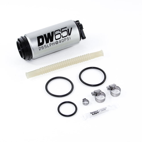 9-655-1025 DeatschWerks in-Tank Fuel Pump (265lph with 9-1025 Install Kit), 1 Pack
