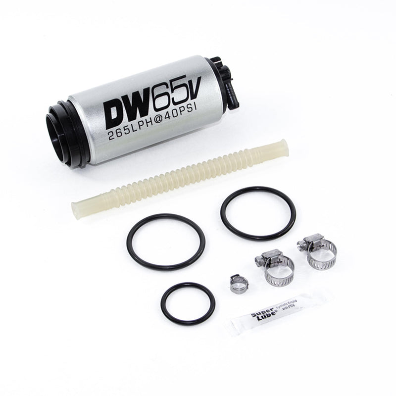 9-655-1025 DeatschWerks in-Tank Fuel Pump (265lph with 9-1025 Install Kit), 1 Pack