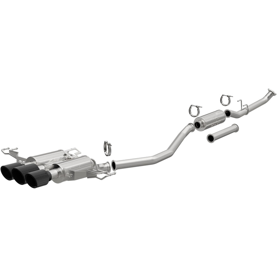 Performance Exhaust System MagnaFlow Kit 19708: Cat-Back, SPEQ Series, Compatible with 2023-2025 Honda Civic Type R 2.0L, Triple Center Rear Exit