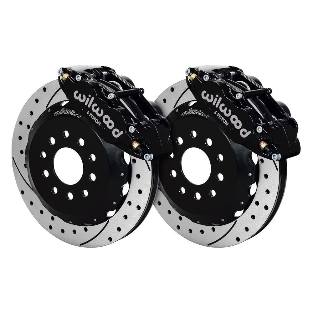 Wilwood Superlite Narrow 6R Front Hat Kit 14.00in Drilled 98-02 Camaro/Firebird