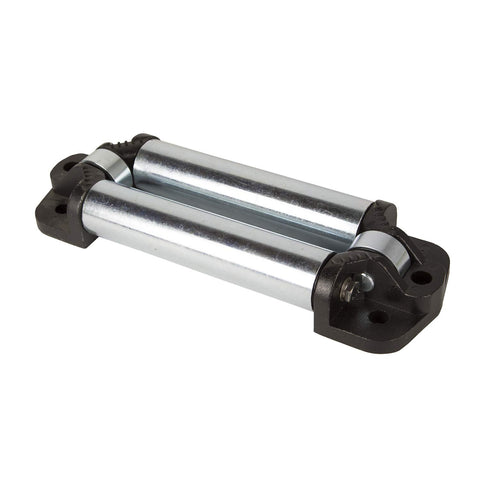 Winch Fairlead, Roller, 4-Way, Black | Rugged Ridge | 11238.51