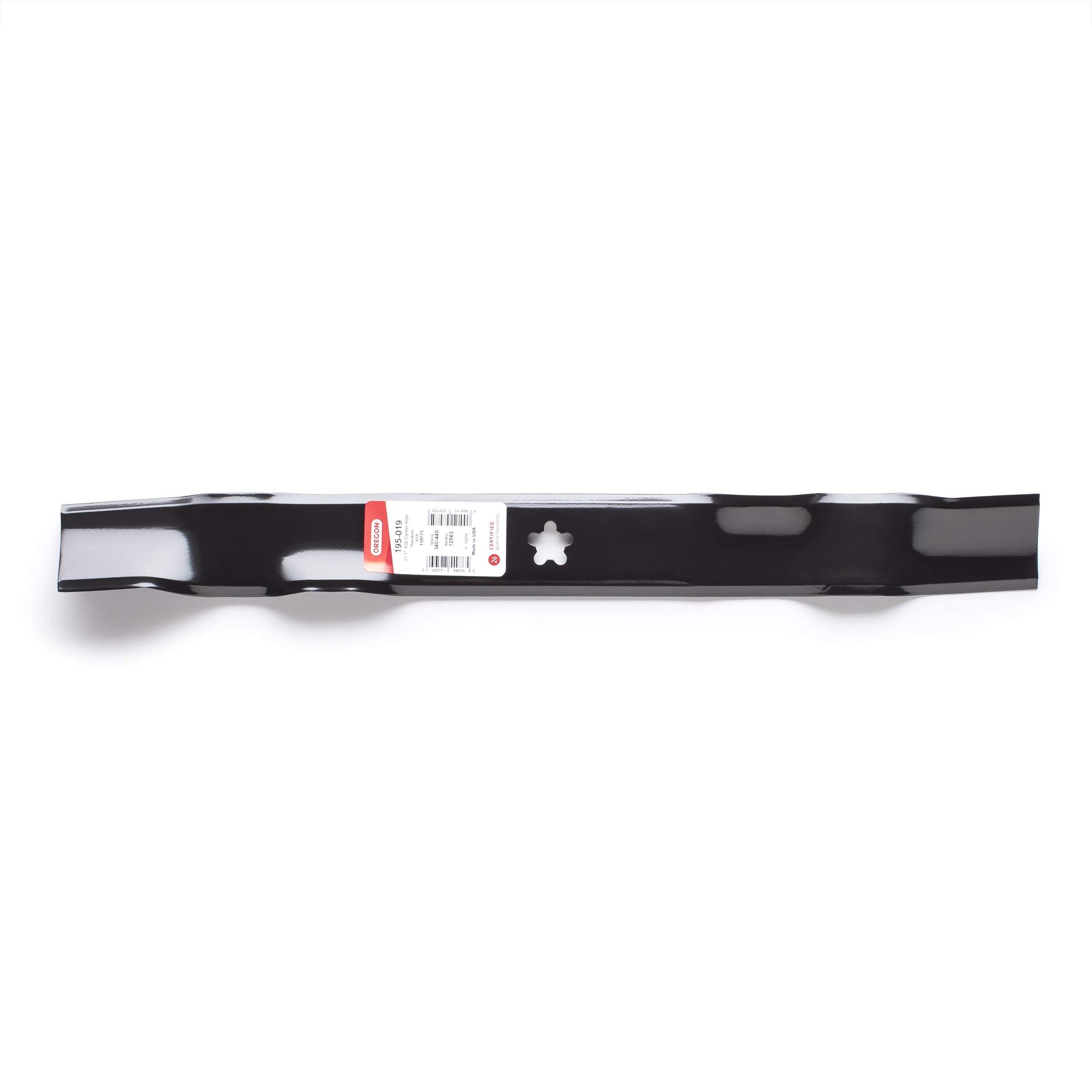 195-019 Oregon Lawn Mower Blade, 21", 100 Series