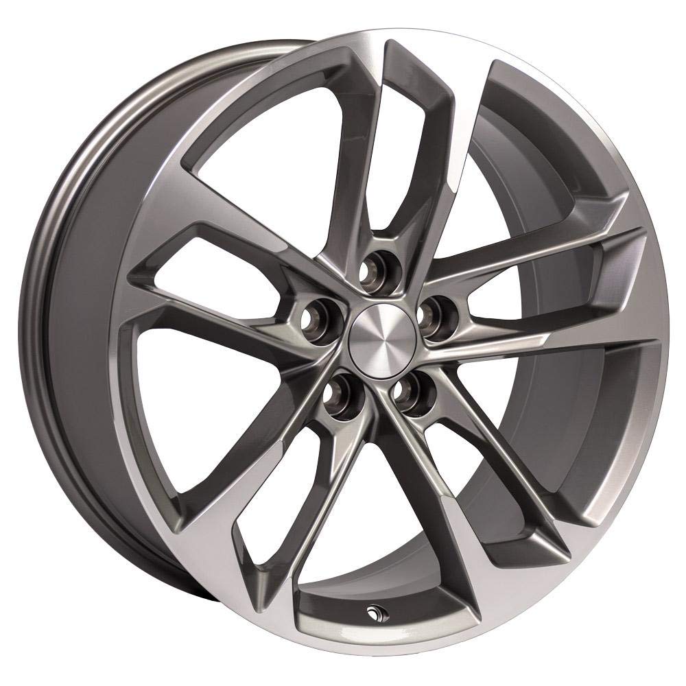 20" Replica Wheel Cv29 OE Wheels Fits Chevrolet Camaro 20X8.5 Gunmetal Mach'D Wheel