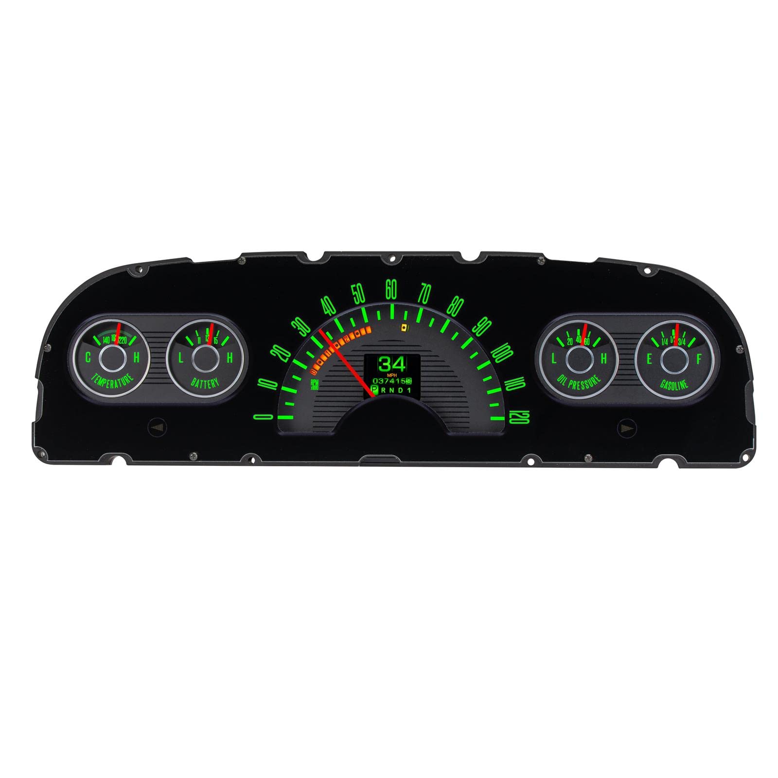 Dakota Digital Retrotech RTX-60C-PU-X Gauge Instrument System Compatible with 1960-63 Chevy Pickup