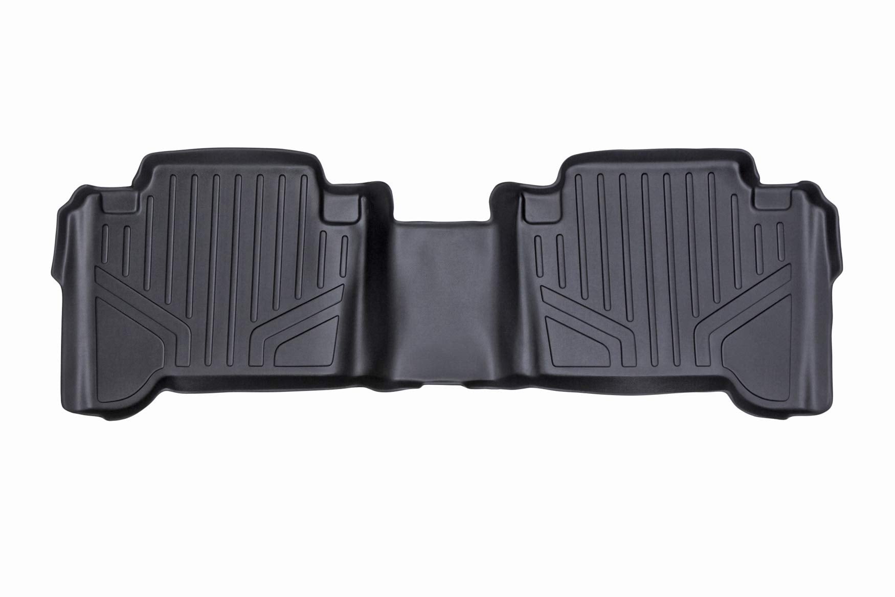 Rough Country Floor Mats All Weather for Toyota Tacoma Double-Cab (2012-2015) - Non-Slip Waterproof Flexible Floor Mat, Front & Rear Set