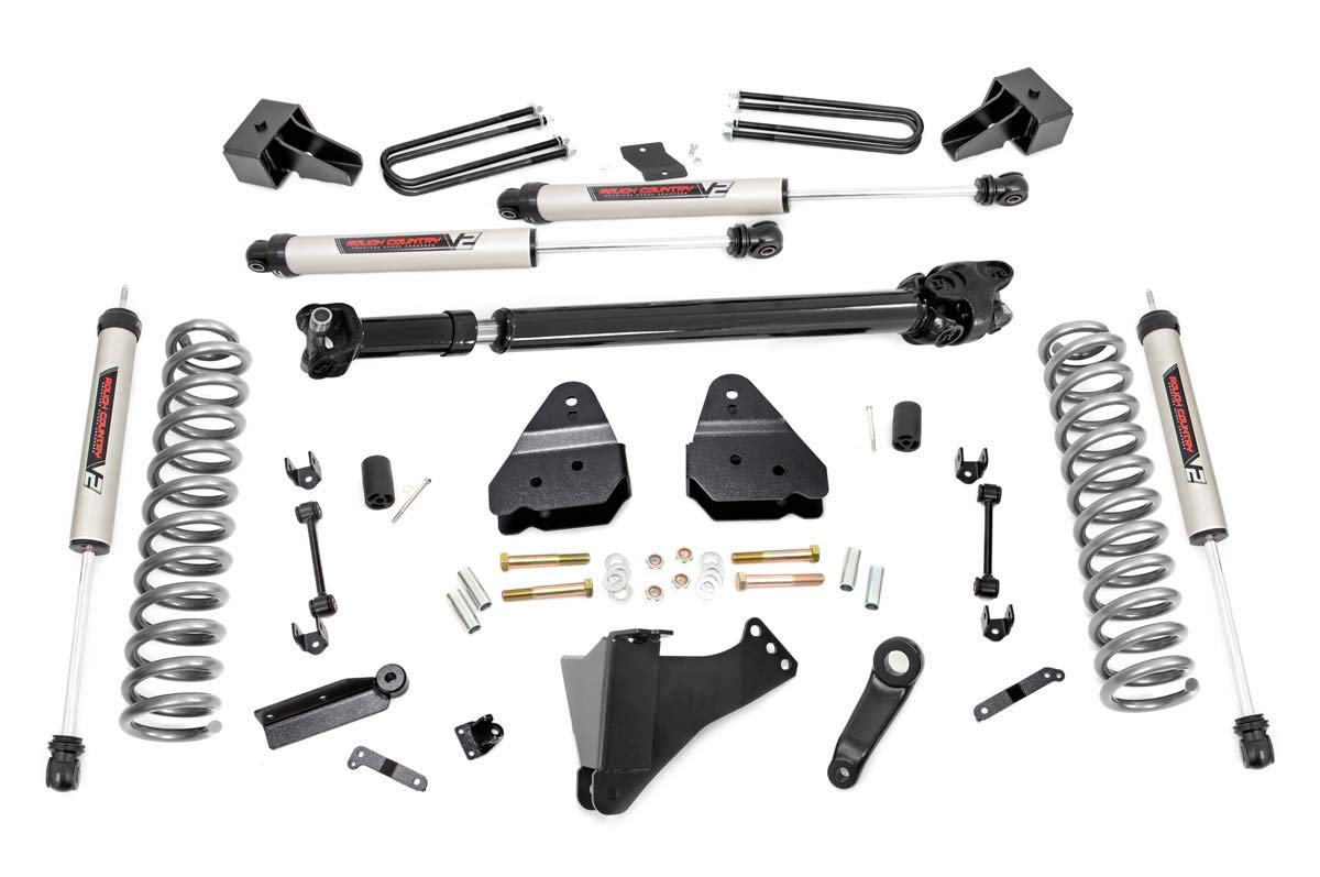 4.5" Rough Country V2 Lift Kit for 2017-2022 Ford Super Duty | Dually - 55971