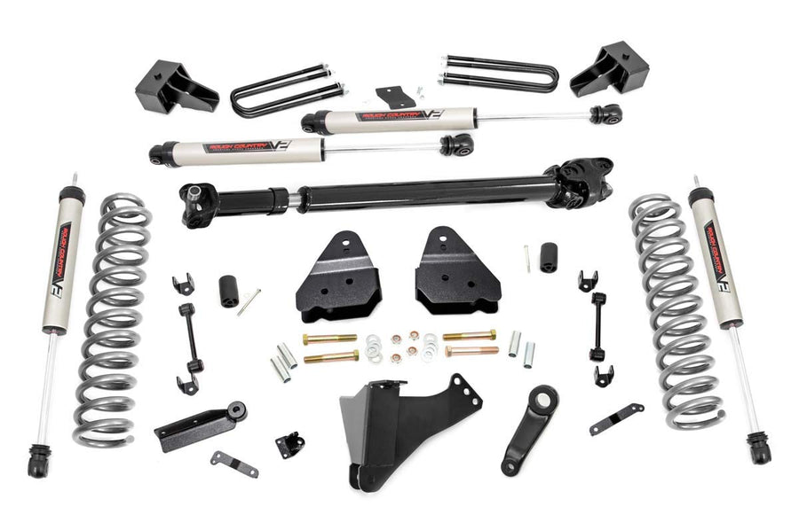4.5" Rough Country V2 Lift Kit for 2017-2022 Ford Super Duty | Dually - 55971