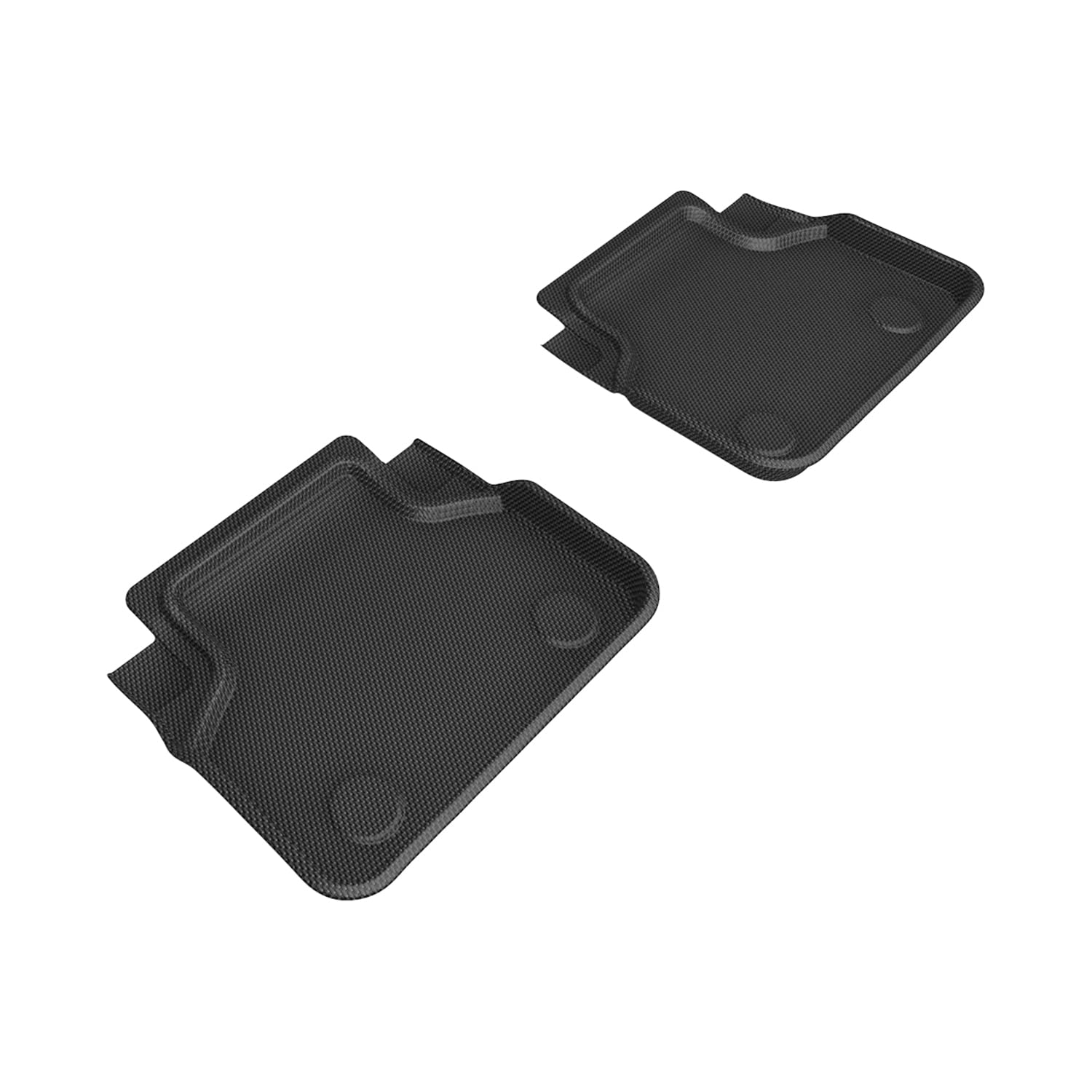 Kagu 3D MAXpider Custom Fit Floor Mat (Black) Compatible with BMW 8 Series Gran Coupe RWD (G16) 2018-2026 - Second Row