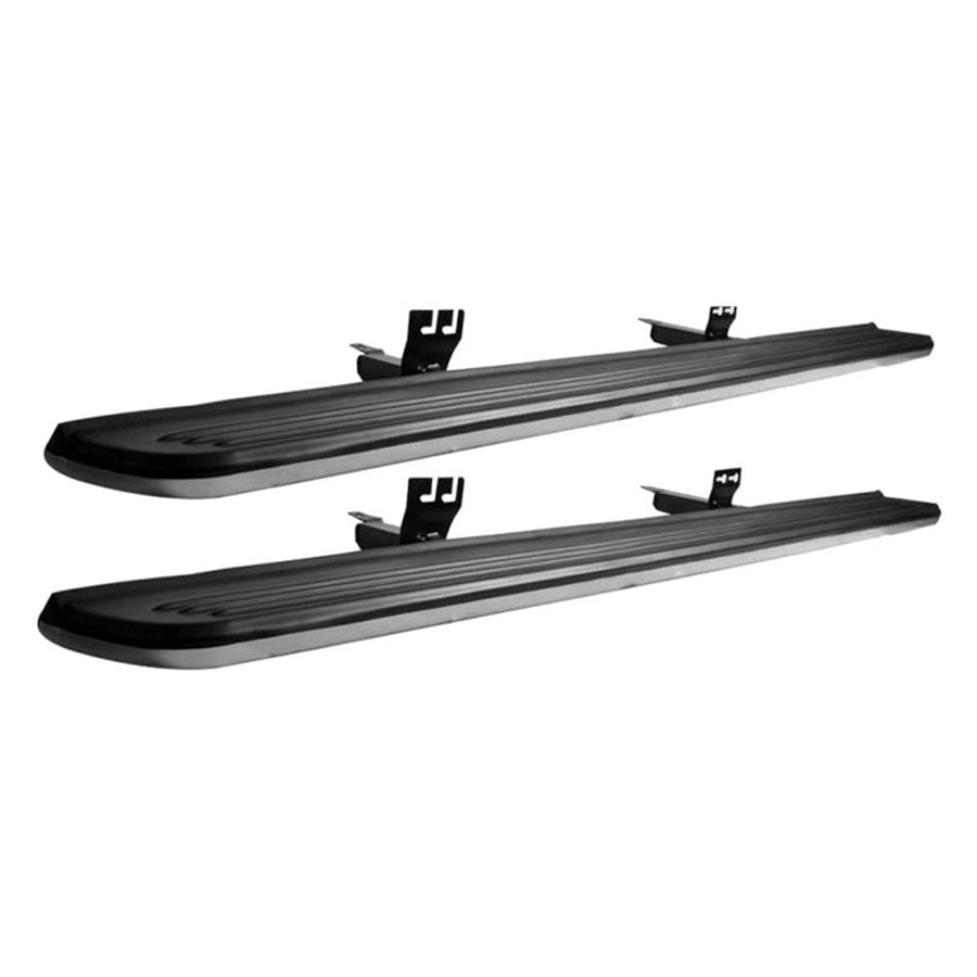 OEM Replica Black Horse Running Boards Compatible with 2003-2012 Land Rover Range Rover-RRREX-03