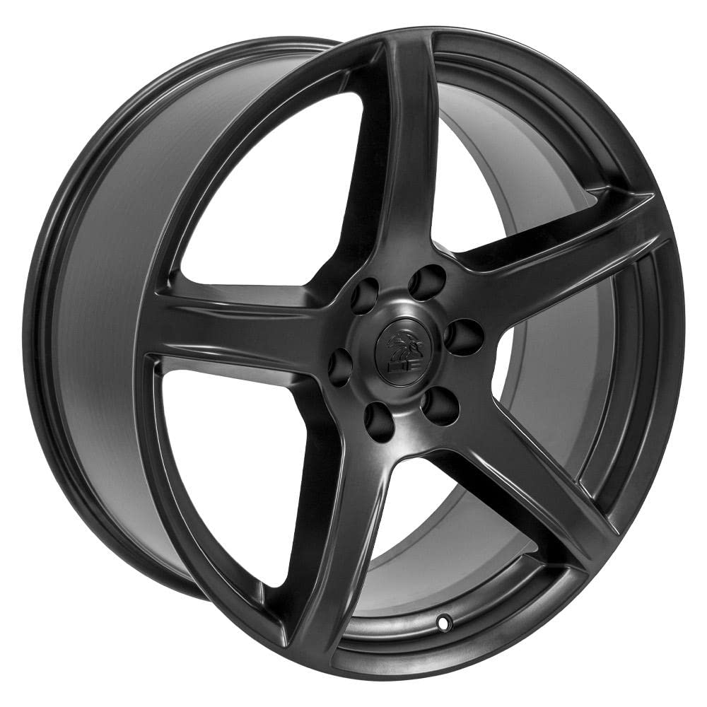 22 inch OE Wheels LLC Rim Fits 6x139.7 Silverado Suburban Tahoe Sierra Yukon Escalade DG22 22x9.5 Satin Black Wheels Hollander: 2640