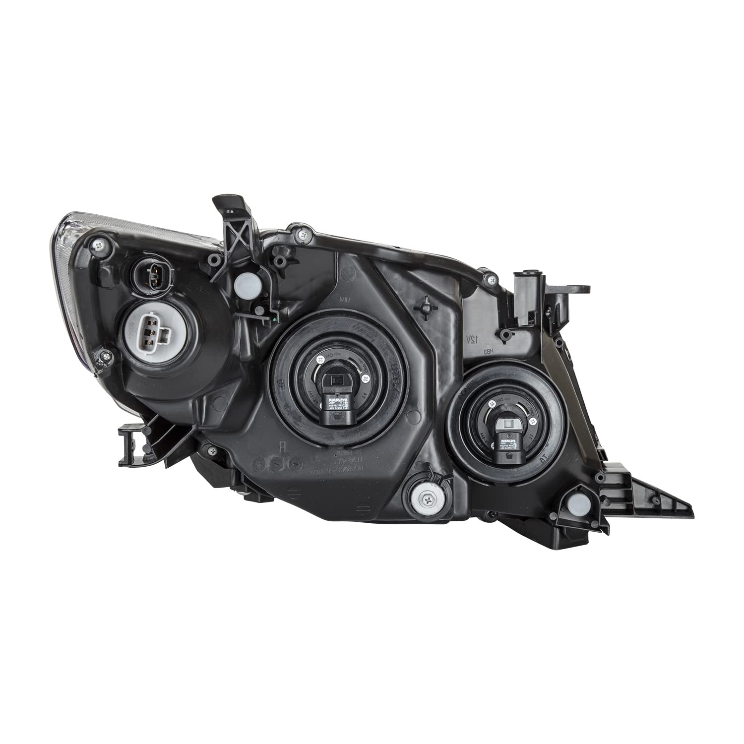 Left TYC Headlight Assembly Compatible with 2009-2010 Toyota Corolla