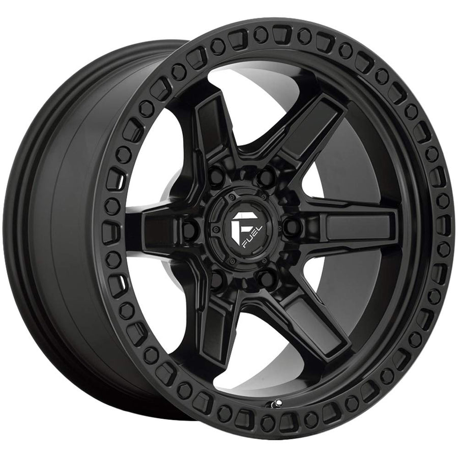 D697 KICKER FUEL OFF-ROAD 17X9, 6X5.5, 5.04, 1mm MATTE BLACK - D69717908450