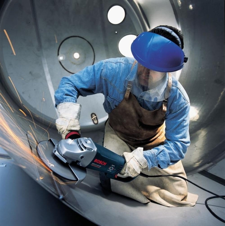 Bosch 9 Large Angle Grinder with Rat Tail Handle 1893-6